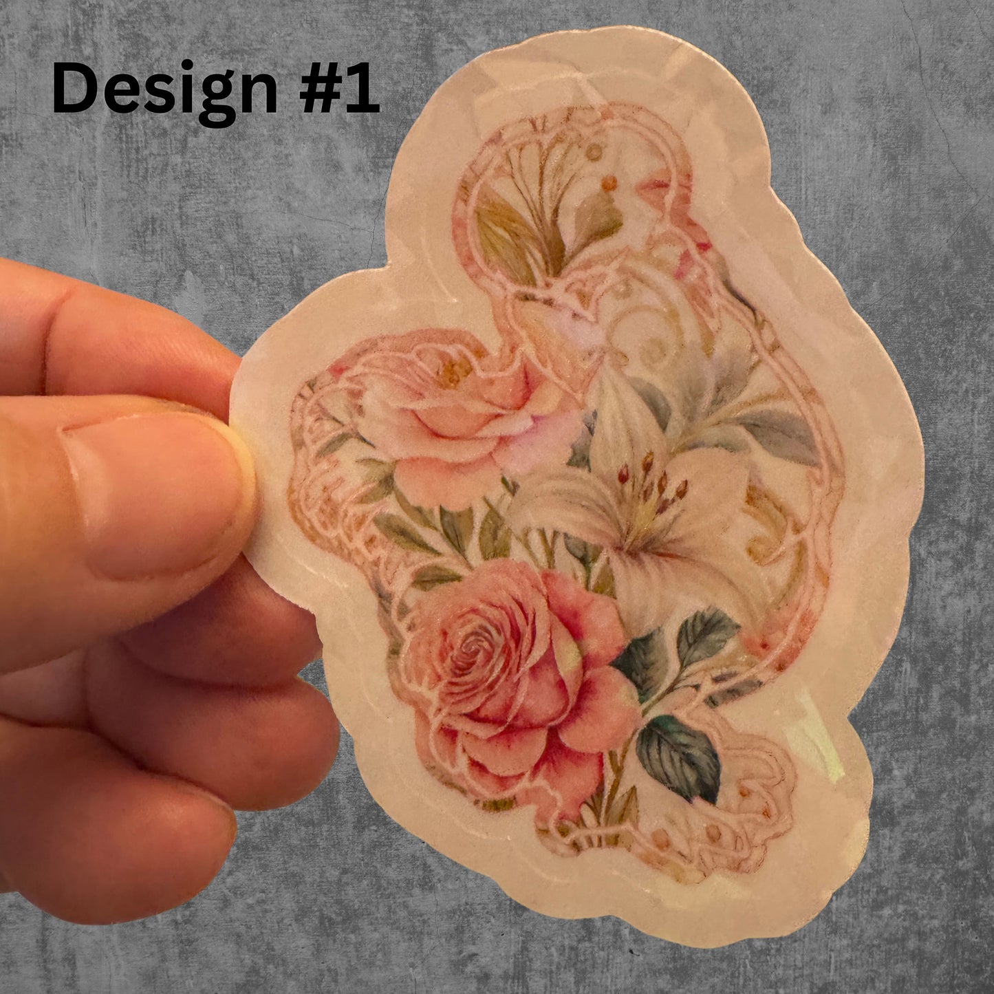 Custom Silkie Chicken Die-Cut Vinyl Stickers