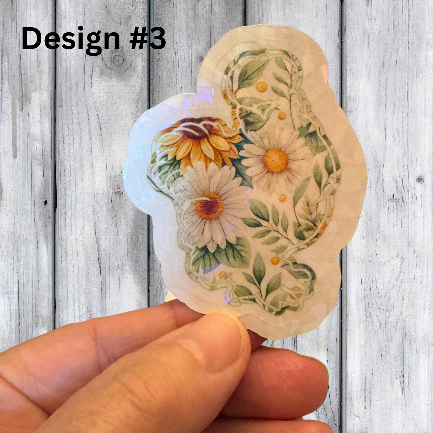 Custom Silkie Chicken Die-Cut Vinyl Stickers