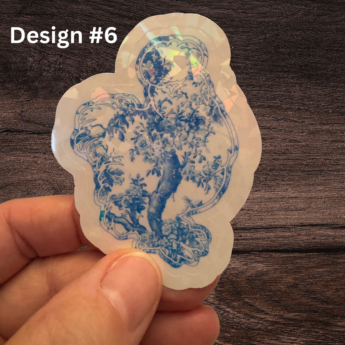 Custom Silkie Chicken Die-Cut Vinyl Stickers